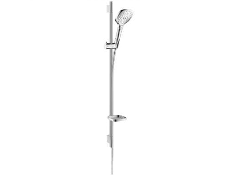 Купить Душевой гарнитур Hansgrohe Raindance Select E 120 26621000 , 90 см, 3 режима струи, хром