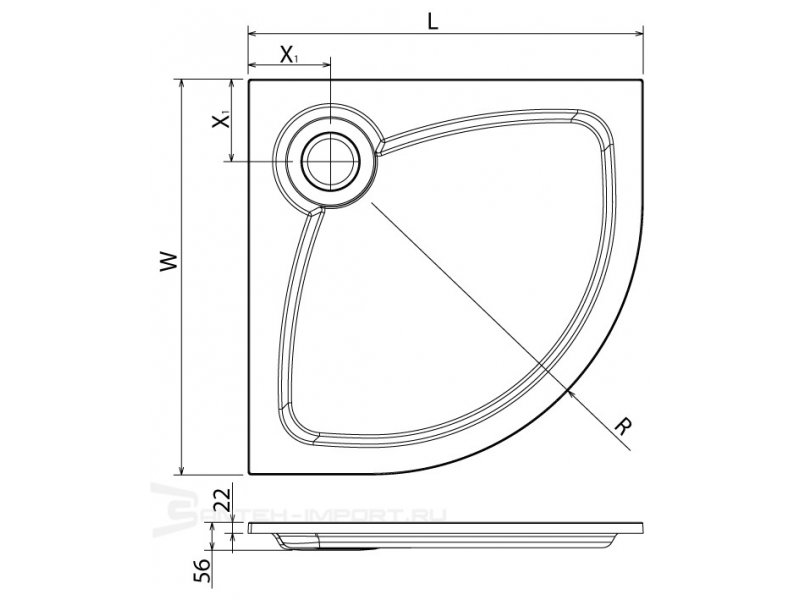 Cezares tray 80