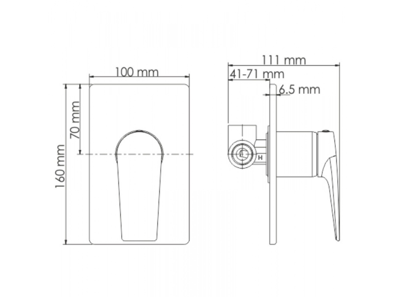 Купить Гигиенический душ WasserKRAFT 8400, со смесителем, оружейная сталь, А84095