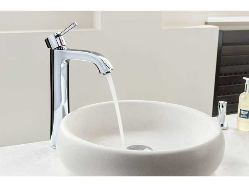 Купить Смеситель Grohe Grandera 23313IG0, хром/золото