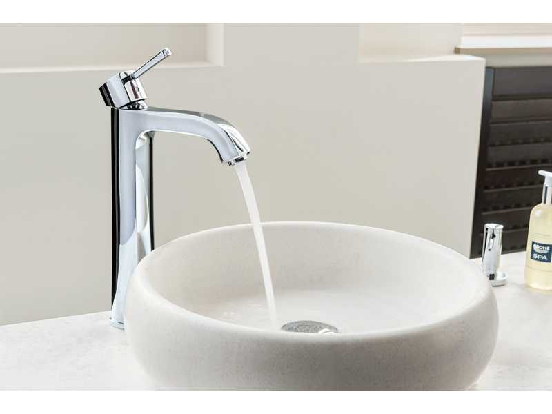 Купить Смеситель Grohe Grandera 23313IG0, хром/золото