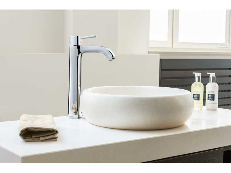 Купить Смеситель Grohe Grandera 23313IG0, хром/золото