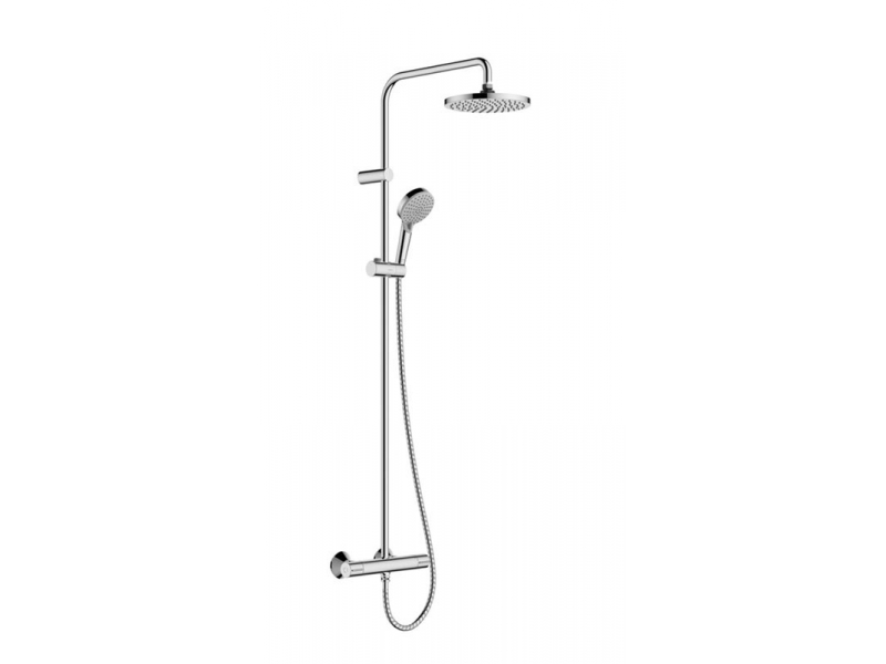 Купить Душевая система Hansgrohe Vernis Shape Showerpipe 230 1jet с термостатом, хром, 26318000