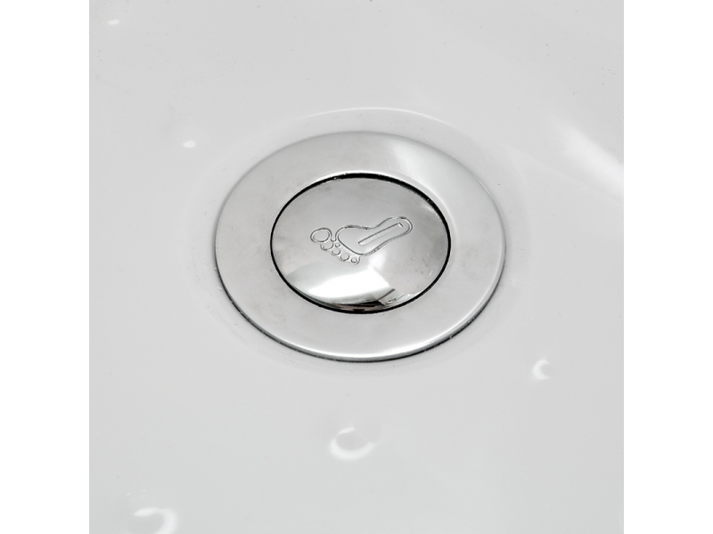 Купить Душевая кабина Deto Em EM4516 LED гм 160 x 85 см, с крышей, с Led подсветкой, с гидромассажем