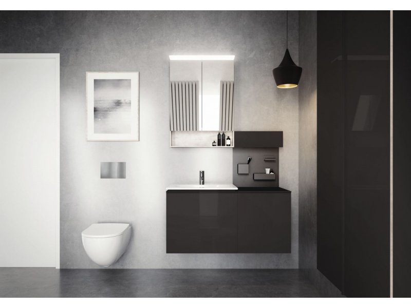Купить Инсталляция Geberit с безободковым унитазом Geberit Acanto Rimfree, 500.301.KJ.A, сиденье микролифт, комплект Идеальная пара