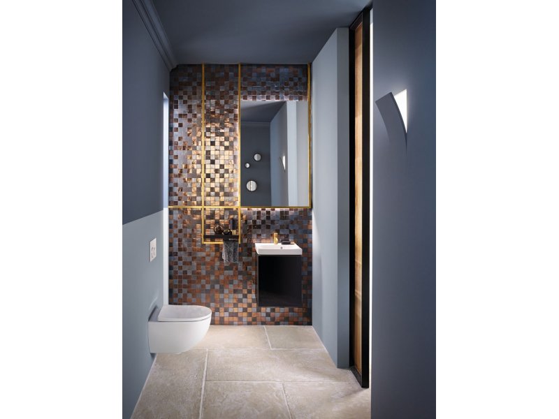 Купить Инсталляция Geberit с безободковым унитазом Geberit Acanto Rimfree, 500.301.KJ.A, сиденье микролифт, комплект Идеальная пара