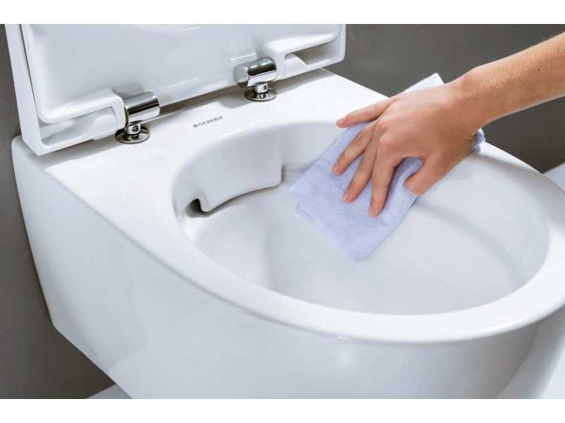 Купить Инсталляция Geberit с безободковым унитазом Geberit Acanto Rimfree, 500.301.KJ.A, сиденье микролифт, комплект Идеальная пара