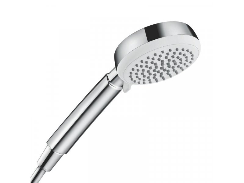 Купить Ручной душ Hansgrohe 26824400 Crometta 100 Vario, белый/хром