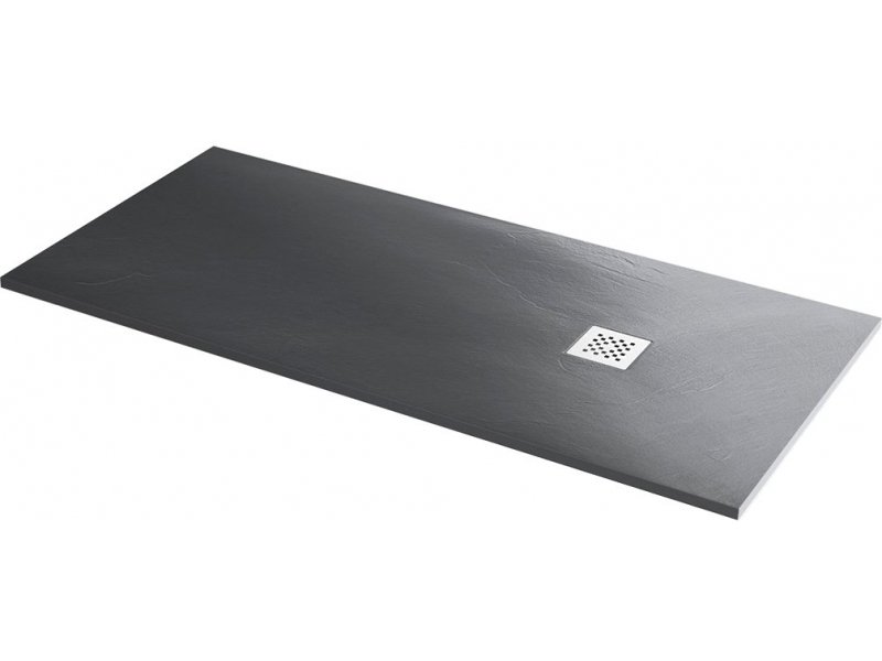 Купить Душевой поддон RGW ST-189G 16152918-02 90 x180 см, прямоугольный, цвет серый, из искусственного камня