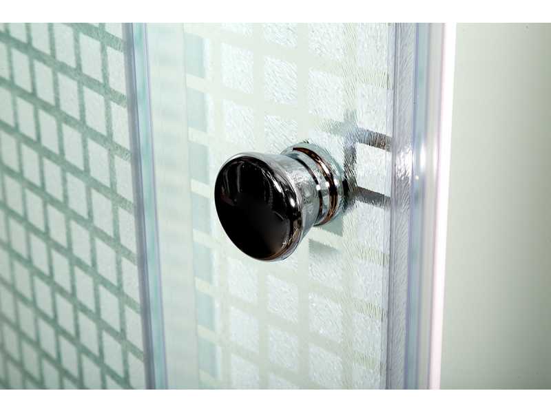 Купить Душевая кабина Deto L 909 N 90 x 90 см, с гидромассажем, без крыши