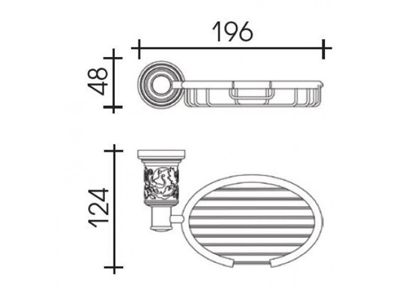 Купить Мыльница Schein Carving 7065009