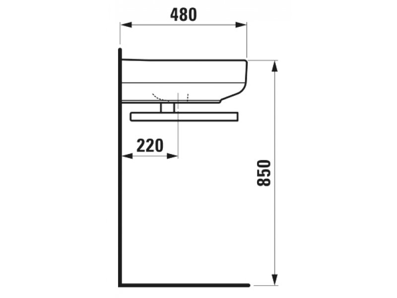 Купить Раковина Laufen Form 8.1067.4.000.104.1