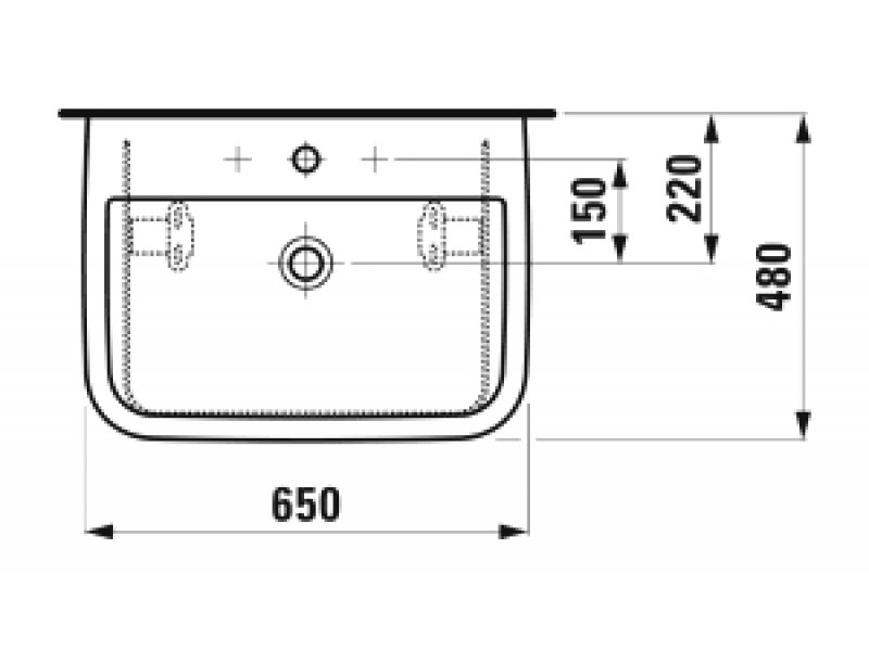 Купить Раковина Laufen Form 8.1067.4.000.104.1