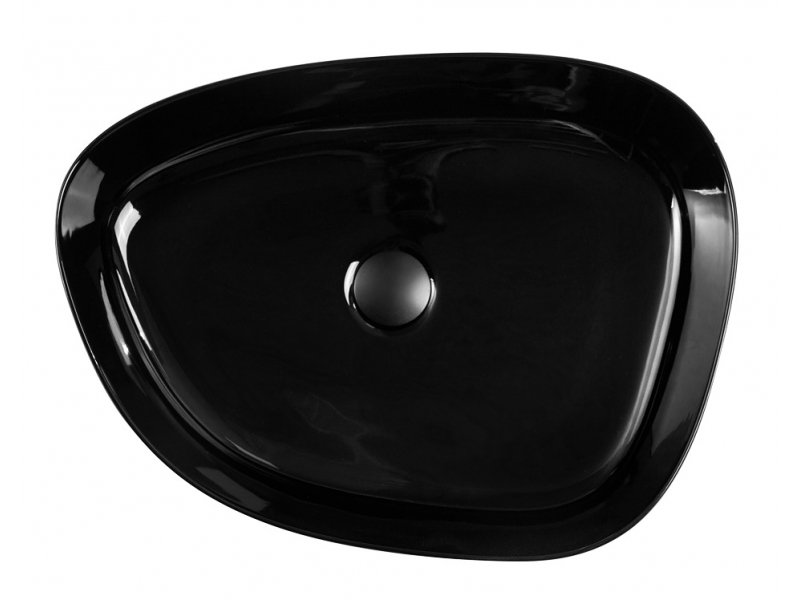 Купить Раковина Belbagno 55 см, черный, BB1435-NERO