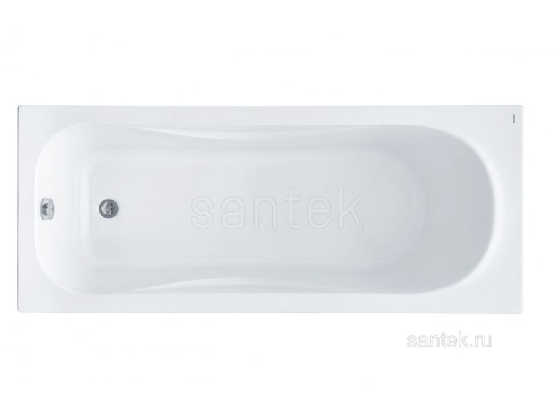 Купить Ванна акриловая Santek Тенерифе XL 1.WH30.1.979, 170 х 70 см, белая