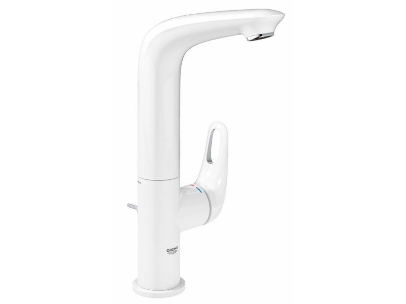 Купить Смеситель для раковины Grohe Eurostyle 2015 23569LS3, с донным клапаном, белая луна