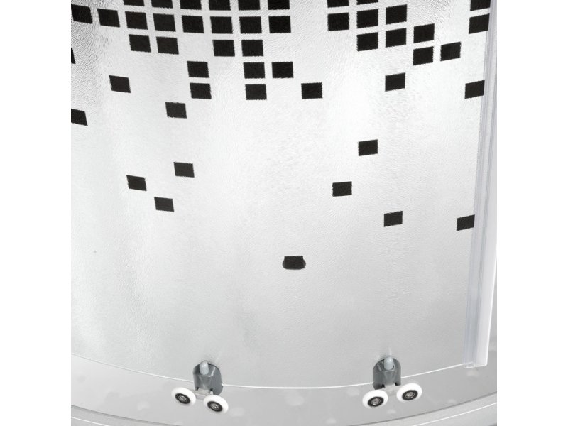 Купить Душевая кабина Deto L 890 N, 90 x 90 x 215 см, без крыши, с гидромассажем