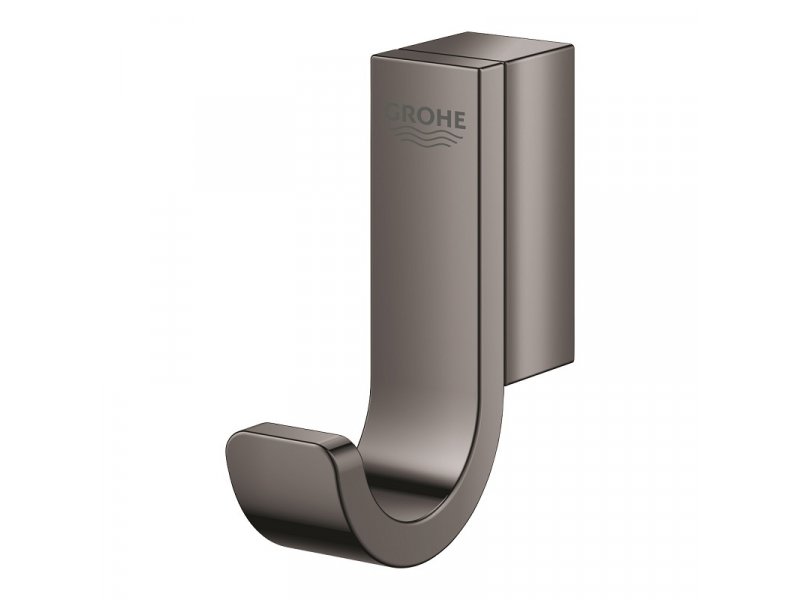 Купить Крючок одинарный Grohe Selection 41039A00, черный графит глянец