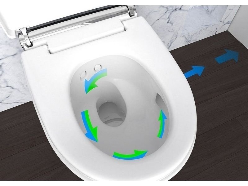 Купить Электронный унитаз Geberit AquaClean Mera Classic 146.204 подвесной и крышка-биде, цвет глянцевый хром
