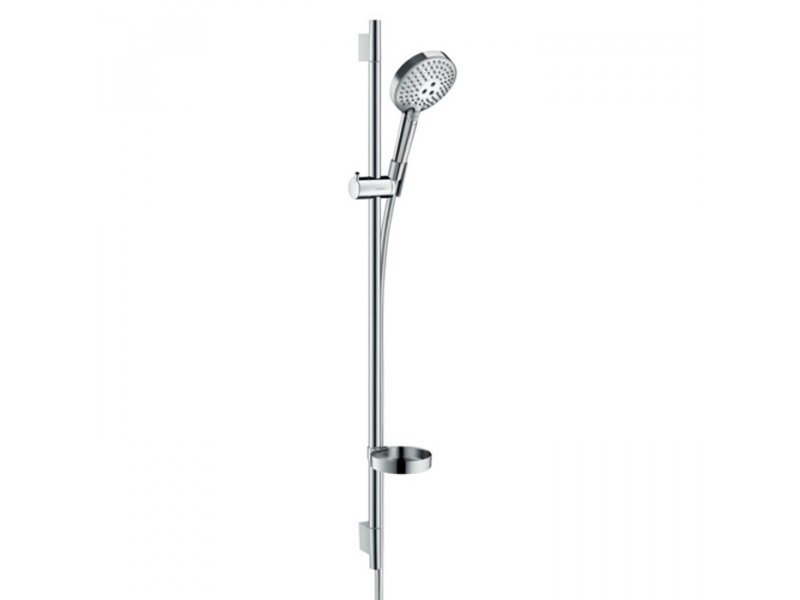 Купить Душевой гарнитур Hansgrohe Raindance Select S 120 3jet PowderRain 27667000, штанга 90 см