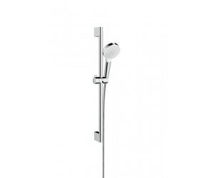 Душевой гарнитур Hansgrohe Crometta 1jet  EcoSmart 26535400, белый/хром