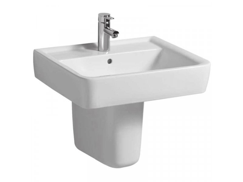Купить Раковина Geberit Renova Plan, 65х48, белая, 222265000