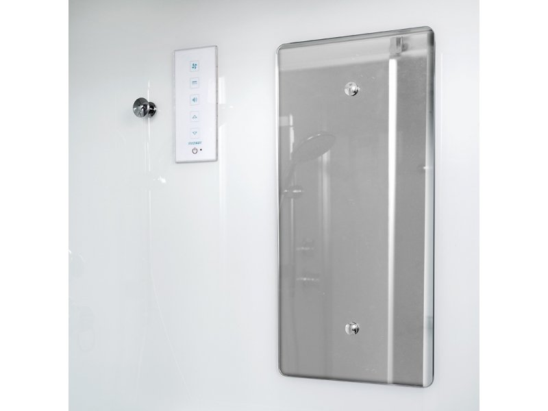 Купить Душевая кабина Deto D D119S LED 110 x 90 см, с крышей и LED подсветкой