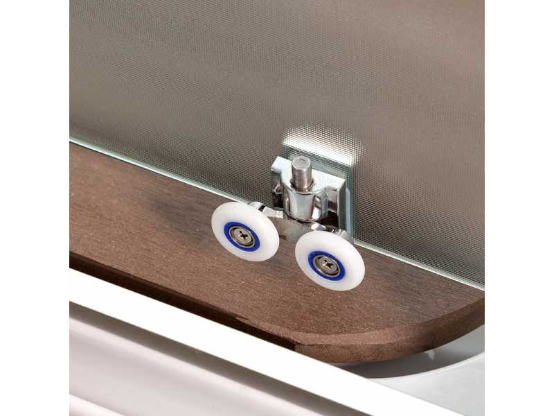 Купить Душевая кабина Deto D D119S LED 110 x 90 см, с крышей и LED подсветкой
