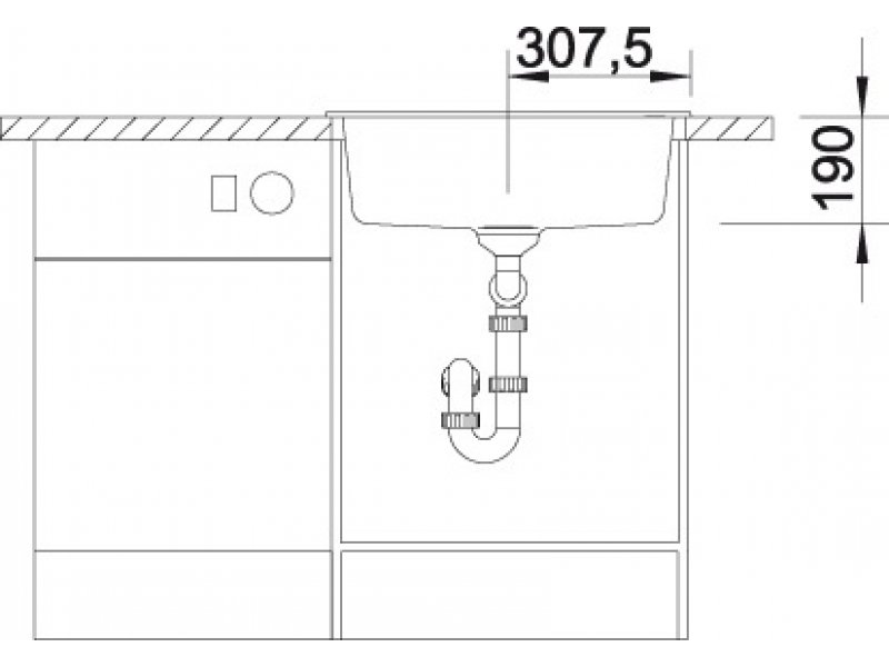 Купить Кухонная мойка Blanco Dalago 6 517320, серый беж