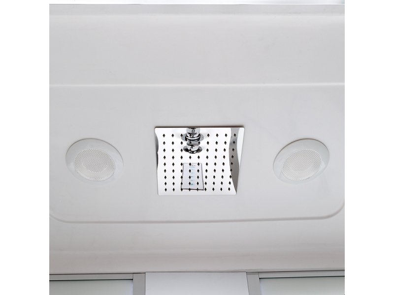 Купить Душевая кабина Deto Em EM4516 гм-эл 160 x 85 см, с крышей, электрикой и гидромассажем
