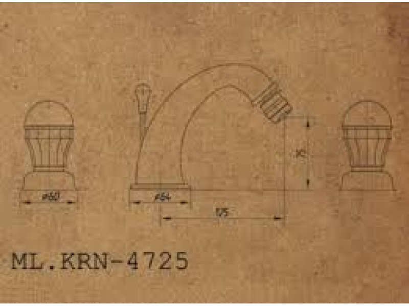 Купить Смеситель Migliore Korona, ML.KRN-4725.CR, для биде - хром