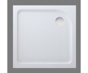 Душевой поддон BelBagno TRAY-BB-A-95-15-W 95 x 95 см с сифоном, квадратный