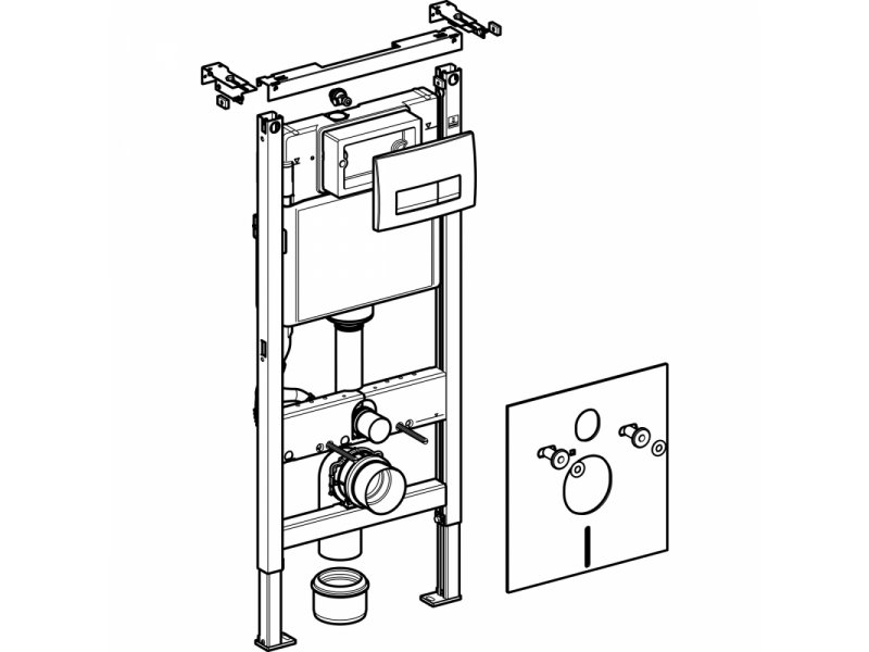 Купить Инсталляция Geberit Duofix 458.128.11.1, белый