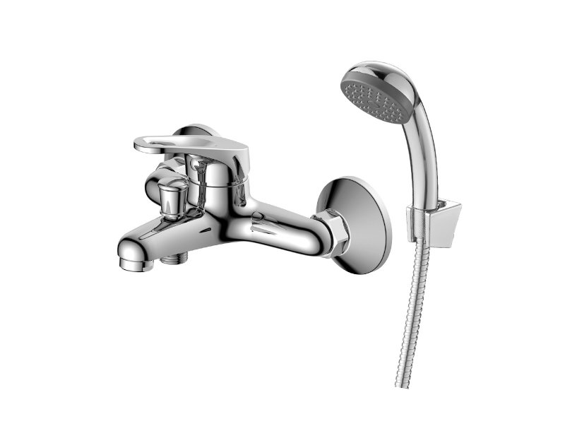Купить Смеситель Decoroom DR21035, для ванны и душа, хром