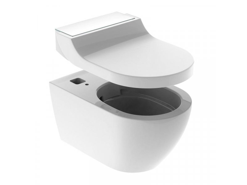 Купить Электронная крышка-биде Geberit AquaClean Tuma Comfort 146.274.SI.1, белое стекло