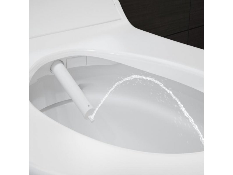 Купить Электронная крышка-биде Geberit AquaClean Tuma Comfort 146.274.SI.1, белое стекло
