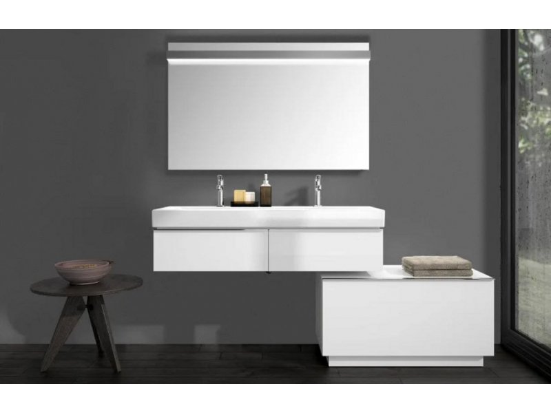 Купить Тумба под раковину Geberit iCon 841261000, 60 см, цвет тёмно-серый матовый