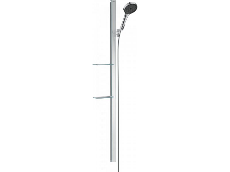 Купить Душевой набор Hansgrohe Rainfinity 130 3jet 27674000 Unica1500 Casetta EcoSmart, хром