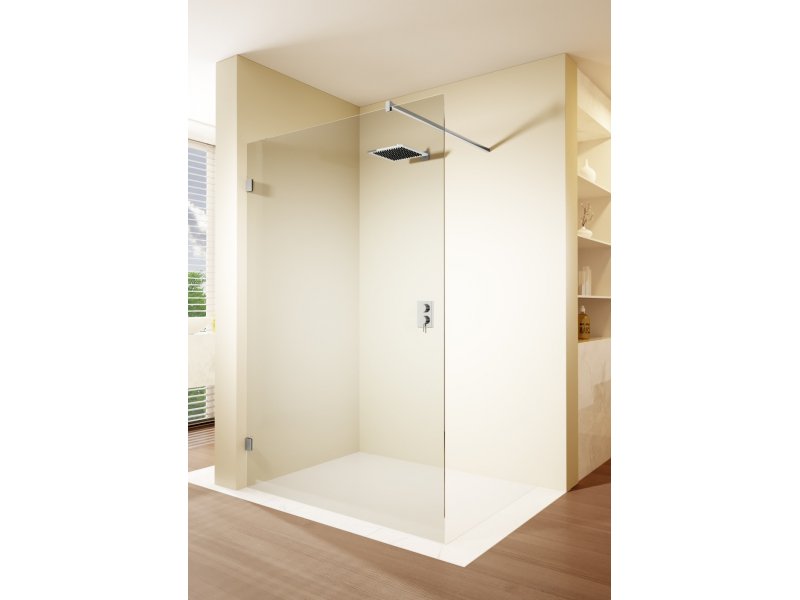 Купить Душевое ограждение Riho Scandic Soft Q400 GQ49200 80 см с одной поверхностью, стекло прозрачное