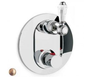 Смеситель Bandini Antica 824820YY06D для ванны и душа термостатический, бронза