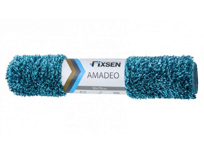 Купить Коврик для ванной Fixsen Amadeo 50 х 70 см, синий, FX-3001C