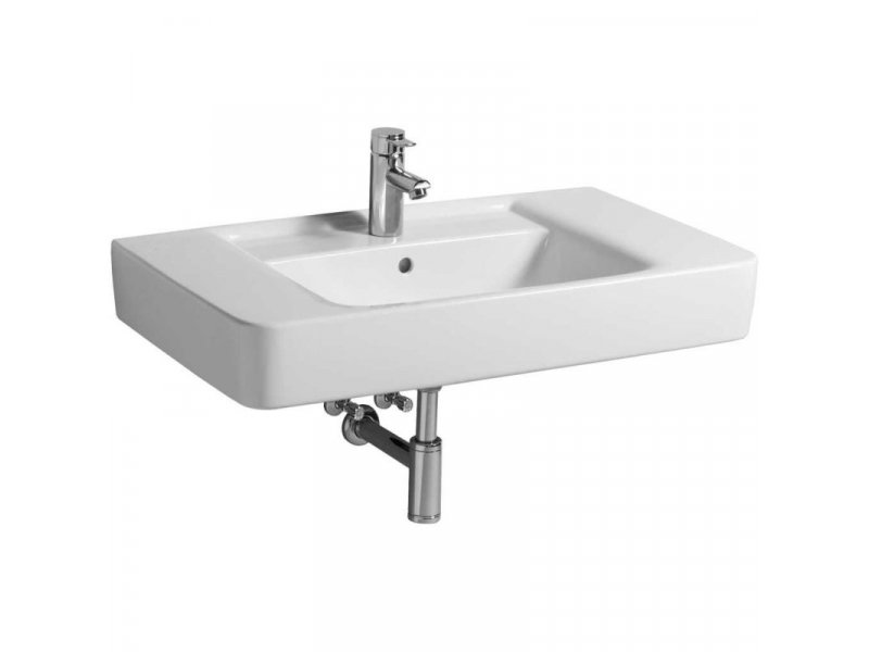 Купить Раковина Geberit Renova Plan, 85х48, белая, 122185000