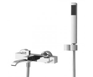 Смеситель Bandini Ice Cube 2 755120PN04SF для ванны/душа, никель