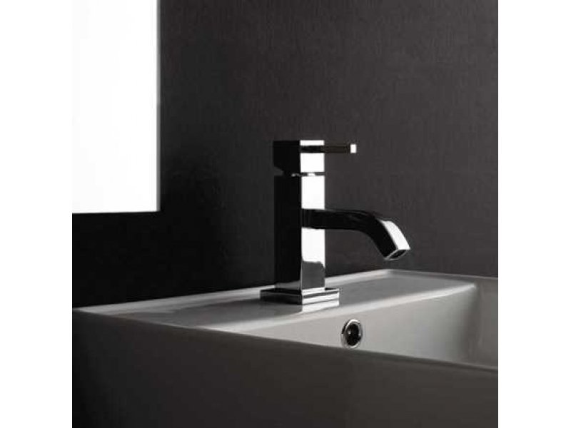 Купить Смеситель Bandini Ice Cube 750120PN00 для раковины, никель/ручка без вставок