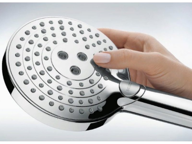 Купить Душевая система Hansgrohe Raindance Select S Showerpipe 240 1jet PowderRain 27633000, хром