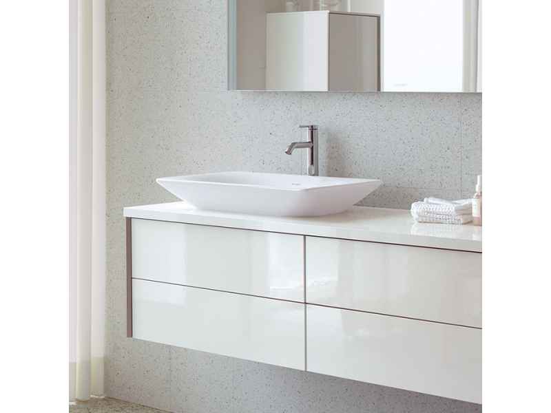 Купить Раковина Duravit Viu 23586000001 60 x 41.5 х 10 см накладная, покрытие WG, белый