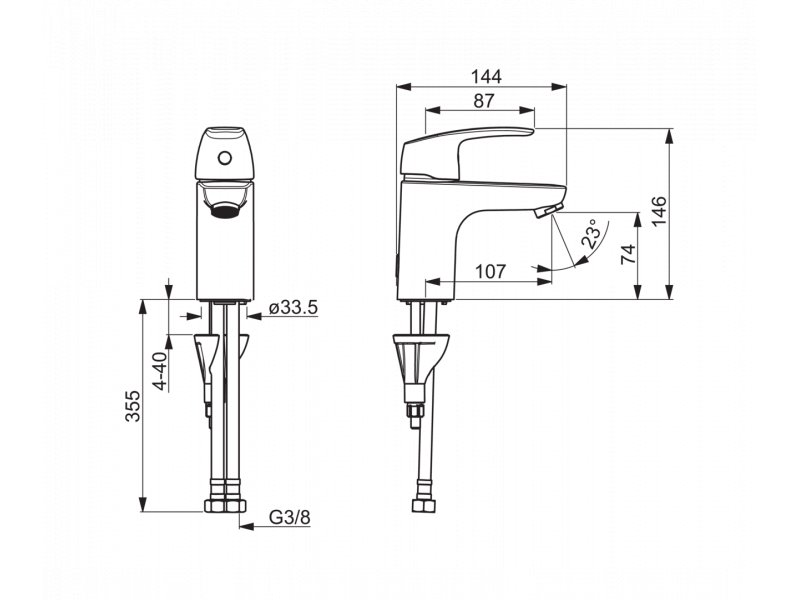 Купить Смеситель Oras Safira 1010F для раковины