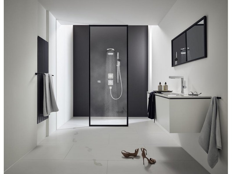 Купить Смеситель для раковины Hansgrohe Finoris, с вытяжной лейкой и донным клапаном Push-Open, хром глянцевый, 76063000