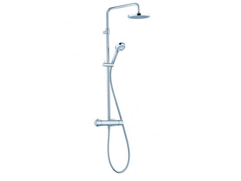 Купить Душевая система Kludi Logo Dual Shower System 6809205-00 с термостатом, ручная лейка 3S