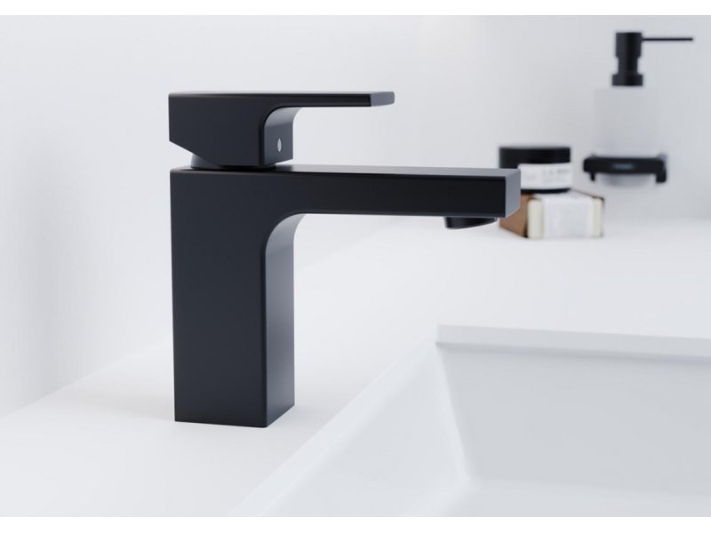 Купить Смеситель Hansgrohe Vernis Shape для раковины, матовый черный, 71569670